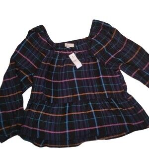 Loft long sleeve top size Small New